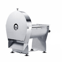 Cortadora Eléctrica Multifuncional de Acero Inoxidable para Frutas y Verduras, Rebanadora de Limón, Naranja y Patata