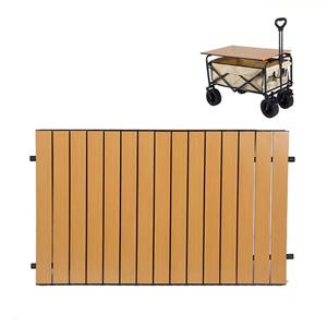 उच्च गुणवत्ता वाले आउटडोर ट्रेलर फोल्डिंग आयरन ऑक्साइड कपड़े मछली समुद्र तट हाथ ट्रॉली - Product Image 2