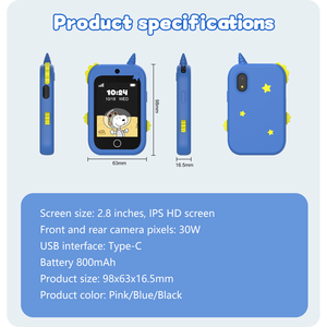 Reloj Inteligente para Niños DH19 con Videollamadas 4G, Posicionamiento, Pantalla Táctil, Cámara, Antipérdida, Teléfono para Niños, Regalo - Product Image 6
