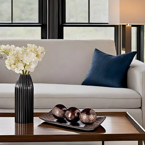 Dublin nâu khay hiện đại bóng thiết lập sáng tạo mới lạ cho trang trí nội thất phòng khách nhập bàn ăn giọng bảng dây dọc - Product Image 1