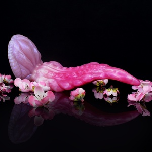 NNSX Silicone Tentacle <b>Dildo</b> Cock Penis Fantasy Stimulator Monster Cock Tongue Shaped <b>Dildo</b> Anal Toy for Gay Lesbian Couples - Product Image 4