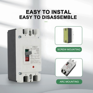 ZOII ZYM1PV -250 OEM Dc Mccb PV 20a 4p Автоматические выключатели в литом корпусе DC1000V DC500V - Product Image 3