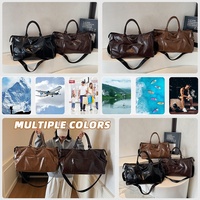 Sac à bandoulière de voyage sportif de créateur, faible MOQ, 3 couleurs, grande capacité, poche de rangement avant, boucle robuste, bretelles réglables