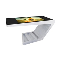 Table tactile interactive étanche tout-en-un 43 "55" Table de jeu de conférence multi-touch interactive intelligente pour PC