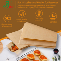Feuille de papier kraft double face de qualité alimentaire 60x40 pour la torréfaction végétale de gâteaux et de sandwichs