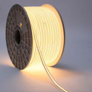 Linh hoạt <span class=keywords><strong>LED</strong></span> Strip <span class=keywords><strong>Lights</strong></span> 220V 5050 ấm trắng 100 mét cuộn 60LEDs/Meter IP67 ngoài trời & trong nhà <span class=keywords><strong>LED</strong></span> Rope <span class=keywords><strong>Lights</strong></span> - Product Image 4