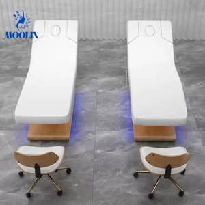 Table de soin électrique motorisée MOOLIN pour le visage, <span class=keywords><strong>lit</strong></span> de beauté à 4 moteurs, mobilier médical et cosmétique, rangement pratique, <span class=keywords><strong>lit</strong></span> de beauté pour spa - Product Image 1
