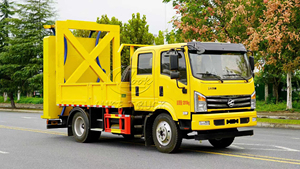 Southeast Asia Hot Model Dongfeng Crew Cab 100K Truck Mounted Attenuator Crash Cushion Anti-collision Buffer Truck - Product Image 2