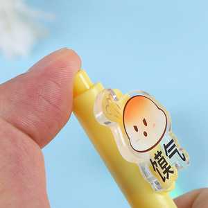 ปากกาอะคริลิค Happy Gathering ขนาด 0.5 มม. หมึกเจลสีดำ ลายการ์ตูนนก ปากกาสำหรับแจก - Product Image 3