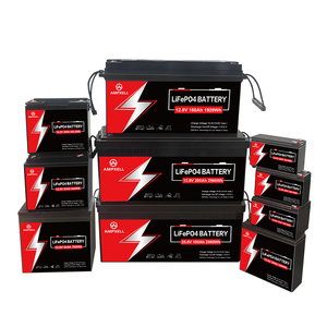 Vente en gros d'usine AMPXELL Batterie au lithium 12V 100Ah 18650 adaptée aux véhicules solaires, aux camping-cars AMX12-1000FE 12V 100Ah - Product Image 6