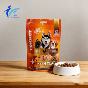 Busta Barriera Aroma e Umidità con Chiusura a Zip Richiudibile, Tacche a Strappo Facile e Foro per Appendere per Alimenti per Animali Domestici - Product Image 1