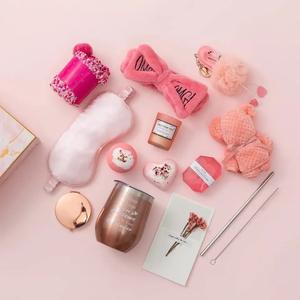 Sıcak satış kadın Spa hediye setleri özel etiket ile kendini bakım rahatlatıcı mükemmel doğum günü banyo hediye seti - Product Image 3