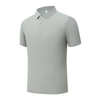Polo à manches courtes unisexe personnalisé de haute qualité en nylon à séchage rapide, couleur unie, pour couples, respirant, t-shirt d'été pour hommes