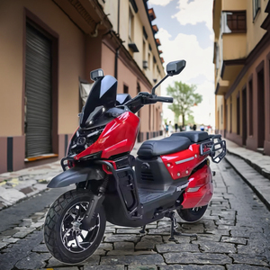 Famosa fábrica HX 1500W Motor motocicletas eléctricas 70 KM/H todoterreno plomo-ácido 72V20AH disco delantero y trasero Scooter para adultos - Product Image 1