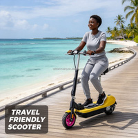 Trottinette Électrique Mini Lithium Légère et Agile, Portable pour Adultes, Hommes et Femmes, Pliable, Idéale pour les Trajets Urbains en Heure de Pointe, Vélo Électrique Compact