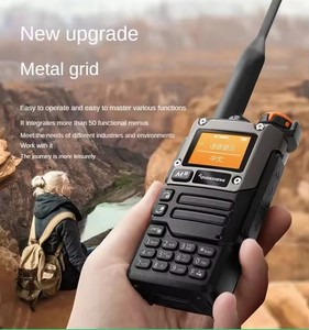 Quansheng UV K6 Walkie Talkie 5 Wát Air Band đài phát thanh tyep C phí UHF <span class=keywords><strong>VHF</strong></span> DTMF <span class=keywords><strong>FM</strong></span> Scrambler noaa Tần số không dây hai cách phát thanh - Product Image 6