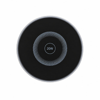 Chargeurs sans fil USB-C à charge rapide en gros pour téléphones portables, chargeur sans fil 20W avec entrée Type-C, chargeurs de bureau pour téléphone