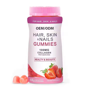 Natural Biotin Feminine Balance <strong>Menopause</strong> Beauty Hair and Nails Whitening Glutathione Collagen Gummies for Skin Women <strong>Supplement</strong> - Product Image 1