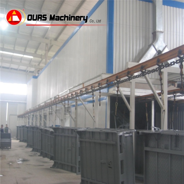 Cathodic Electrodeposition (ED) Coating KTL Electrocoating Line Curing Oven Drying Oven Spray Booths PLC Control for Automotive