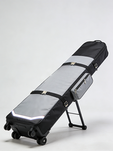 Sac de <span class=keywords><strong>ski</strong></span> extérieur personnalisé grande capacité avec roues et cadre de support, sac de rangement pour équipement de <span class=keywords><strong>ski</strong></span> en nylon imperméable, sac pour bottes de <span class=keywords><strong>ski</strong></span> - Product Image 2