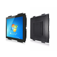 Monitor de Marco Abierto Personalizado EverGlory de 15, 17, 19, 32 y 43 Pulgadas, Pantalla Táctil Impermeable IP65, Panel PC Industrial Integrado