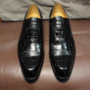 Chaussures Oxford en Cuir Véritable pour Hommes 2026, Bout Pointu, Formelles, à Enfiler, Semelle Intermédiaire en Caoutchouc Isolante Antidérapante, Automne - Product Image 4