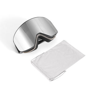 स्की गोगल निर्माता कस्टम थोक चुंबकीय विरोधी कोहरे Uv400 बर्फ गोगल - Product Image 1