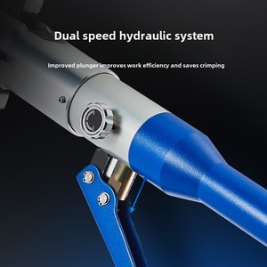 <span class=keywords><strong>Pince</strong></span> <span class=keywords><strong>à</strong></span> <span class=keywords><strong>sertir</strong></span> <span class=keywords><strong>hydraulique</strong></span> manuelle intégrale en acier inoxydable avec plage de 16-300mm et force 32KN pour tuyaux de chauffage par le sol de plomberie - Product Image 2