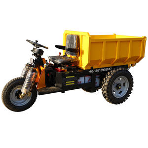 ミニダンパートラックペルーカントリーマイニング用3ホイール電気マイニングカート - Product Image 4