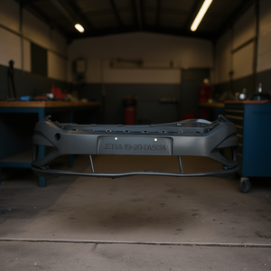 Pièce de rechange pour pare-chocs avant Jetta 2019-2020, rail de renfort, fixation par boulons, avec découpes pour feux de brouillard, nouvel accessoire de carrosserie automobile - Product Image 2