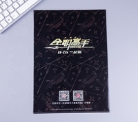 Impression personnalisée, pochette simple en plastique PP, dossier transparent pour documents A4 A5 en forme de L