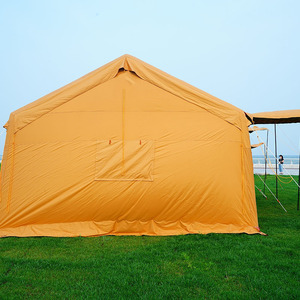 Tente gonflable à deux chambres en tissu Oxford 600D double couche, grand abri familial pour le camping en plein air, idéale pour les voyages dans le désert du Moyen-Orient - Product Image 2