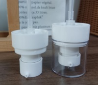 Pompe à lotion cosmétique UPG, distributeur PP pour flacon de sérum ou crème pour soins de la peau, logo personnalisé OEM UPG