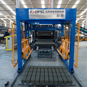 Hiệu quả hoàn toàn tự động QT12-15 khối bê tông Máy xi măng dây chuyền sản xuất với chất lượng gạch làm máy móc - Product Image 3