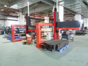 Automat Palletizer Tangan Robotik Tas Karton Berat Palletizer Murah Harga Produsen 2023 Desain Baru Produk Mesin Fokus