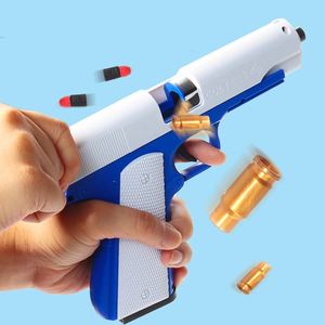 Pistola de Juguete LONGXI M1911 con Balas Blandas, Expulsión de Cartuchos, EVA, Roja, Modelo <span class=keywords><strong>Colt</strong></span>, para Adultos - Product Image 4