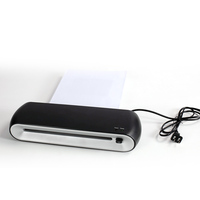 Machines de plastification thermique de base pour pochettes, format A4, 75-125 microns, avec système de déblocage automatique du papier ABS, fabriquées en Chine