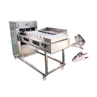 Yüksek kalite eel snapper Pomfret deniz uskumru balık kafa kesici makinesi