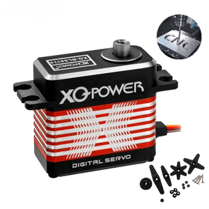 XQ-Power มอเตอร์ดิจิตอลไร้แปรงถ่านความเร็วสูง แรงบิด 25 กก. เกียร์โลหะ สำหรับรถบังคับวิทยุ 1:10 เครื่องบินบังคับ หุ่นยนต์ 8.4V Rc - Product Image 1