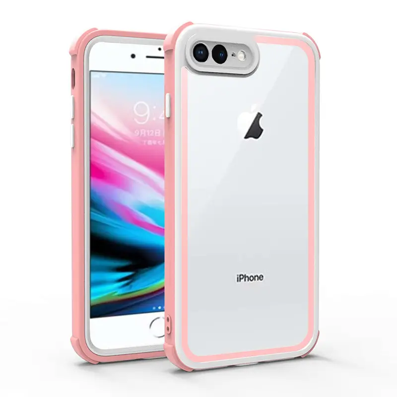 Shockproof Phone Case for Iphone 8 TPU Military Grade Standards Full Protective Shell Hard Shell For iPhone 7 8 Plus