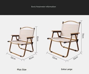 Silla Plegable para Camping Kemite, Multifuncional, Portátil, Plegable, Capacidad de Carga de 300 Libras, Muebles Cómodos para Exteriores - Product Image 6