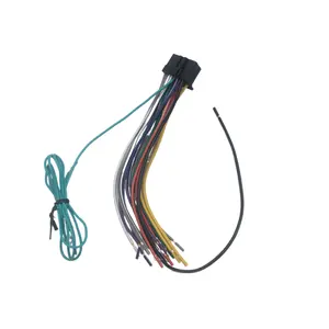 Car 16 Pin Adapter Cord Radio Retrofit Host Pug Harness For Auto Pioneers CD Stereo Power Wire