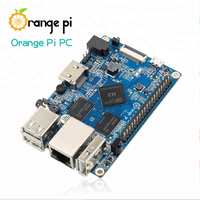 Ordinateur à carte unique orange pi PC H3 Quad-Core 1 go prend en charge le Mini PC Lubuntu Linux pour nano Pi