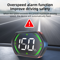 Neues Hud Display GPS Tachometer Autozubehör Head-up Display G22 Grün mit Über drehzahl alarm