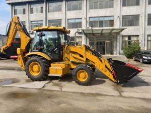 NUEVA Retroexcavadora 3CX 3DX 4CX 4WD con Cargador Frontal, Mini Excavadora Hidráulica Pequeña con Ruedas 420 F2, Mini Excavadora - Product Image 6