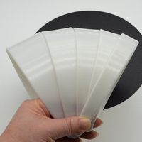 Bandeaux en plastique uni noir et blanc de 2 cm, 2,5 cm, 2,8 cm, 3,3 cm, 3,8 cm, 4,8 cm, sans dents, base de bandeaux pour accessoires de cheveux DIY