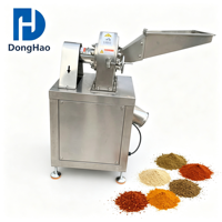 Moulin à grains à disque denté en acier inoxydable pour céréales sèches, machine à moudre le blé, le riz et le maïs