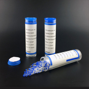 Tabung kapiler polos dan heparin mikro Hematocrit Glass - Product Image 3
