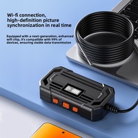 Endoscope industriel sans fil HD pour téléphone portable, lentille fine 3,9 mm, étanche IP67, angle de vue 75°, zoom 2x, pour trous de serrure et fuites de canalisations