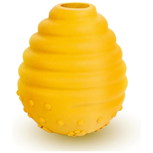 Juguete Masticable Interactivo Multifuncional para Perros Yee, de PP Resistente, con Diseño de Panal de Abeja Amarillo, Caja de Alimentación Lenta para Entrenamiento - Product Image 1